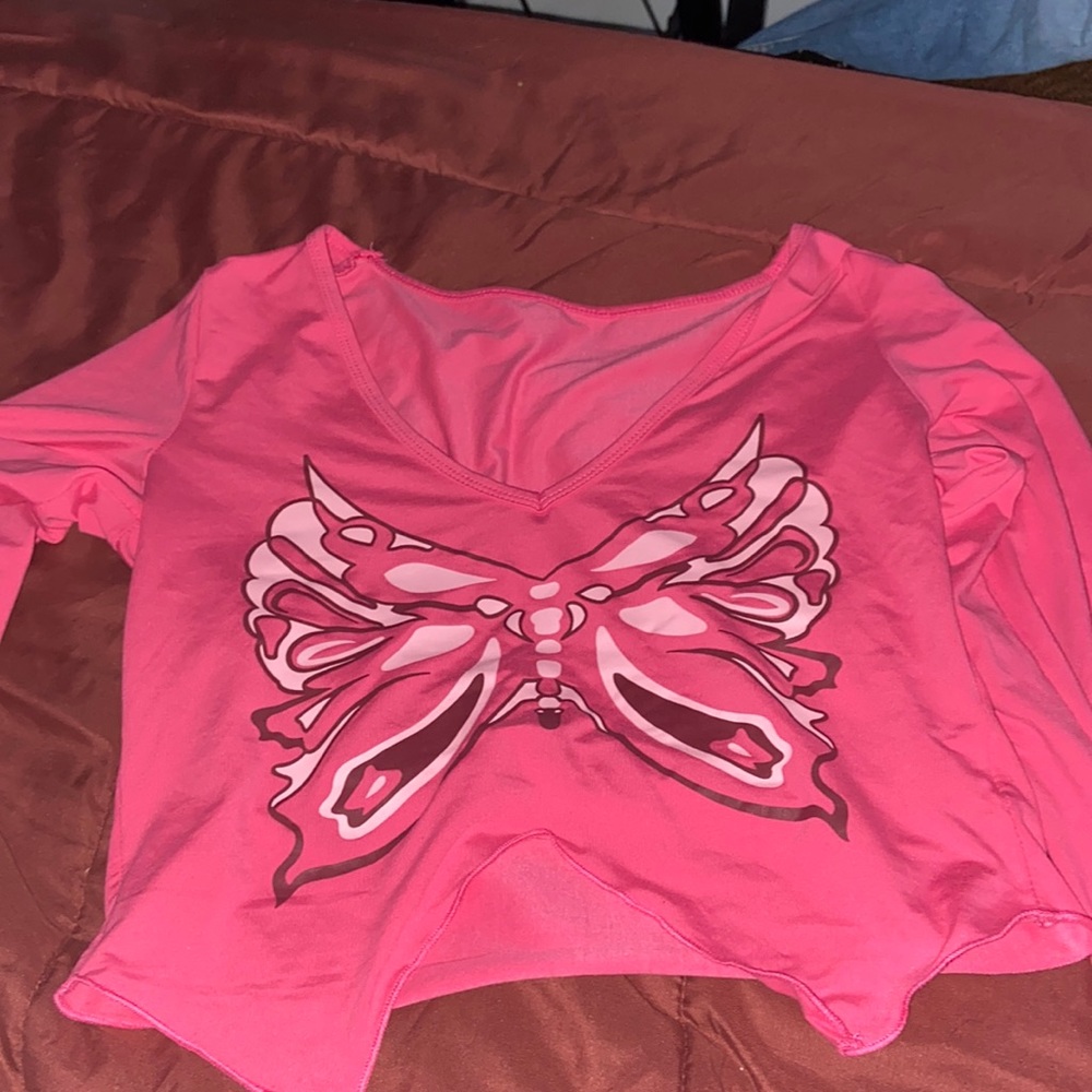Long sleeve butters shirt